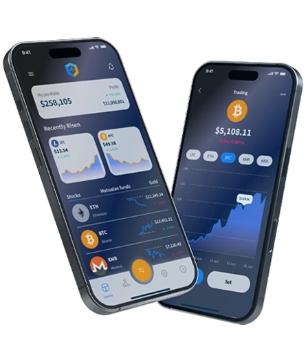 Dashboard per smartphone di BTC - Drevola 7.0